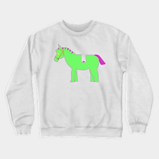 Interpretation of a Minifig Horse Crewneck Sweatshirt
